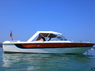 Motorboot Starcraft mit Bodenseezulassung