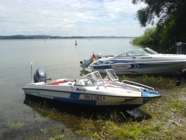 Motorboot 4,20 Meter mit Bodenseezulassung