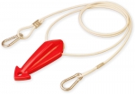 Mesle Schleppdreieck Combi Steel 1 10'' weiss-rot