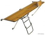Heck Badeplattform inclusive Badeleiter L�nge 200cm