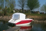 Sonnenschirm Sunny Boy mit Seitenteilen Farbe weiss